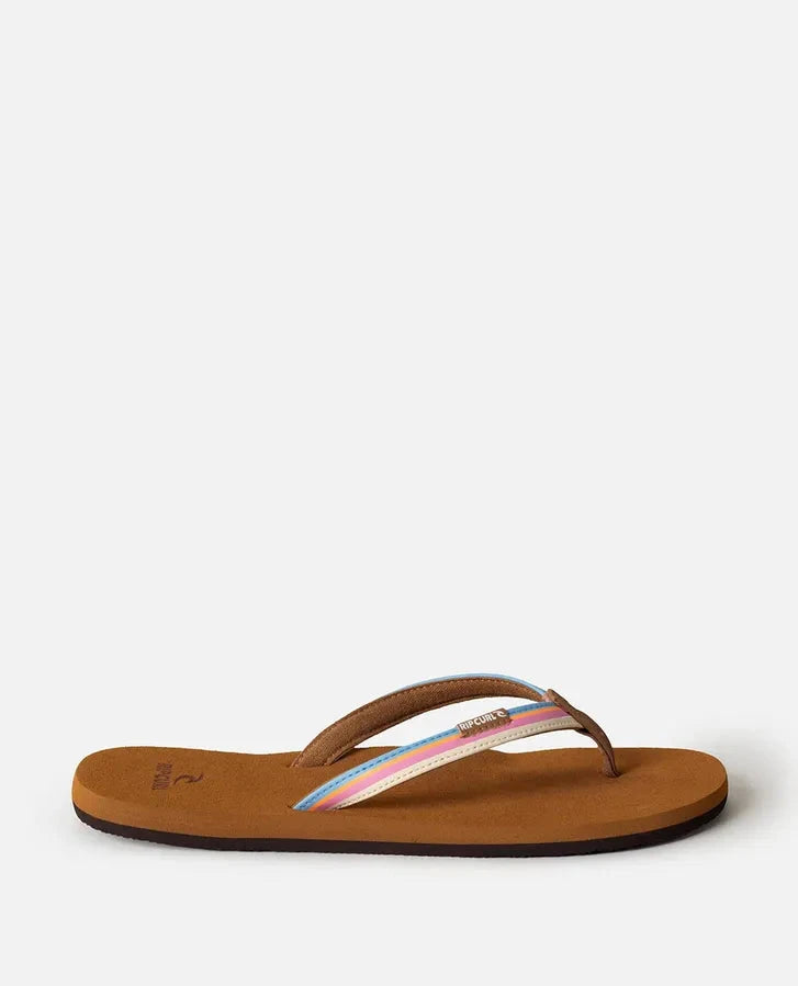 Freedom Bloom Open Toe - Blue Women's Flipflops,Shoes & Boots Rip Curl Women UK9 