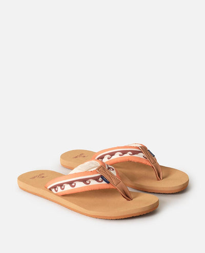 Freedom Plush Bloom Open Toe - Tan Women's Flipflops,Shoes & Boots Rip Curl Women 