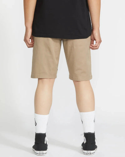 Frickin Modern Stretch 21" Short - Khaki Men's Shorts & Boardshorts Volcom 