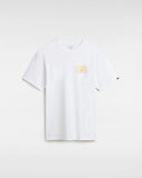 Full Patch Back Tee - White/Copper Men's T-Shirts & Vests Vans 