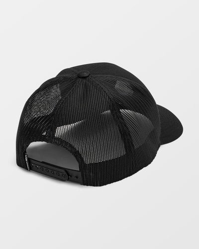 Full Stone Cheese Cap - Black Men's Hats,Caps&Beanies Volcom 