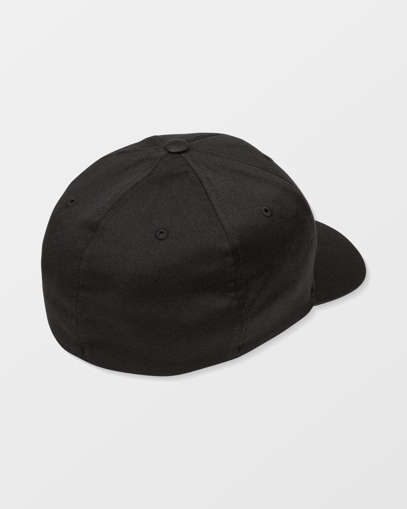 Full Stone Flexfit Cap - Black Men's Hats,Caps&Beanies Volcom 