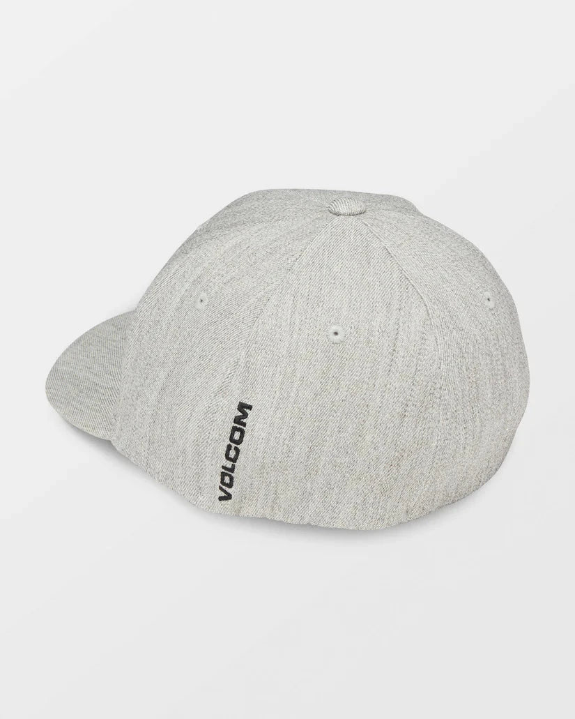 Full Stone Heather Flexfit Cap - Grey Vintage Men's Hats,Caps&Beanies Volcom 