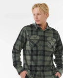 Fun Times Polar Fleece Shirt - Deep Cactus Men's Shirts & Polos Rip Curl 