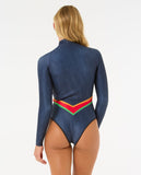 G-Bomb Long Sleeve 1.5mm Springsuit Victoria Vergara - Navy (2025) Women's wetsuits Rip Curl Women 