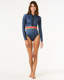 G-Bomb Long Sleeve 1.5mm Springsuit Victoria Vergara - Navy (2025) Women's wetsuits Rip Curl Women 