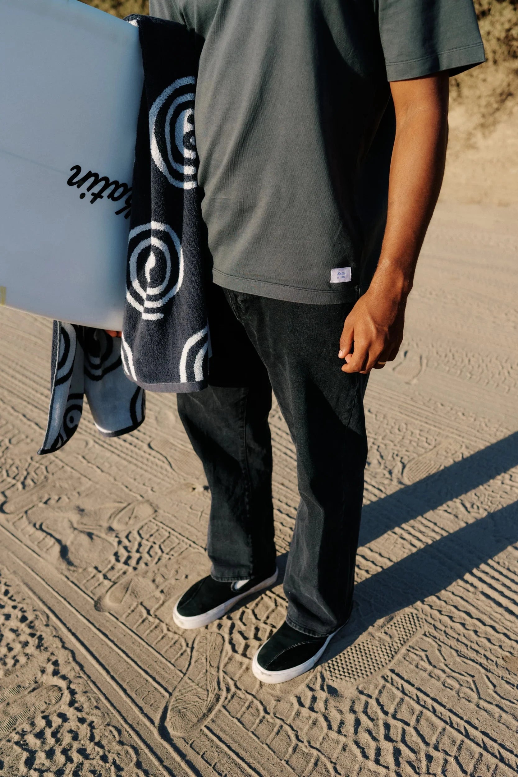 GEORGE 64 RELAXED - Washed Black Men's Jeans & Trousers Katin 