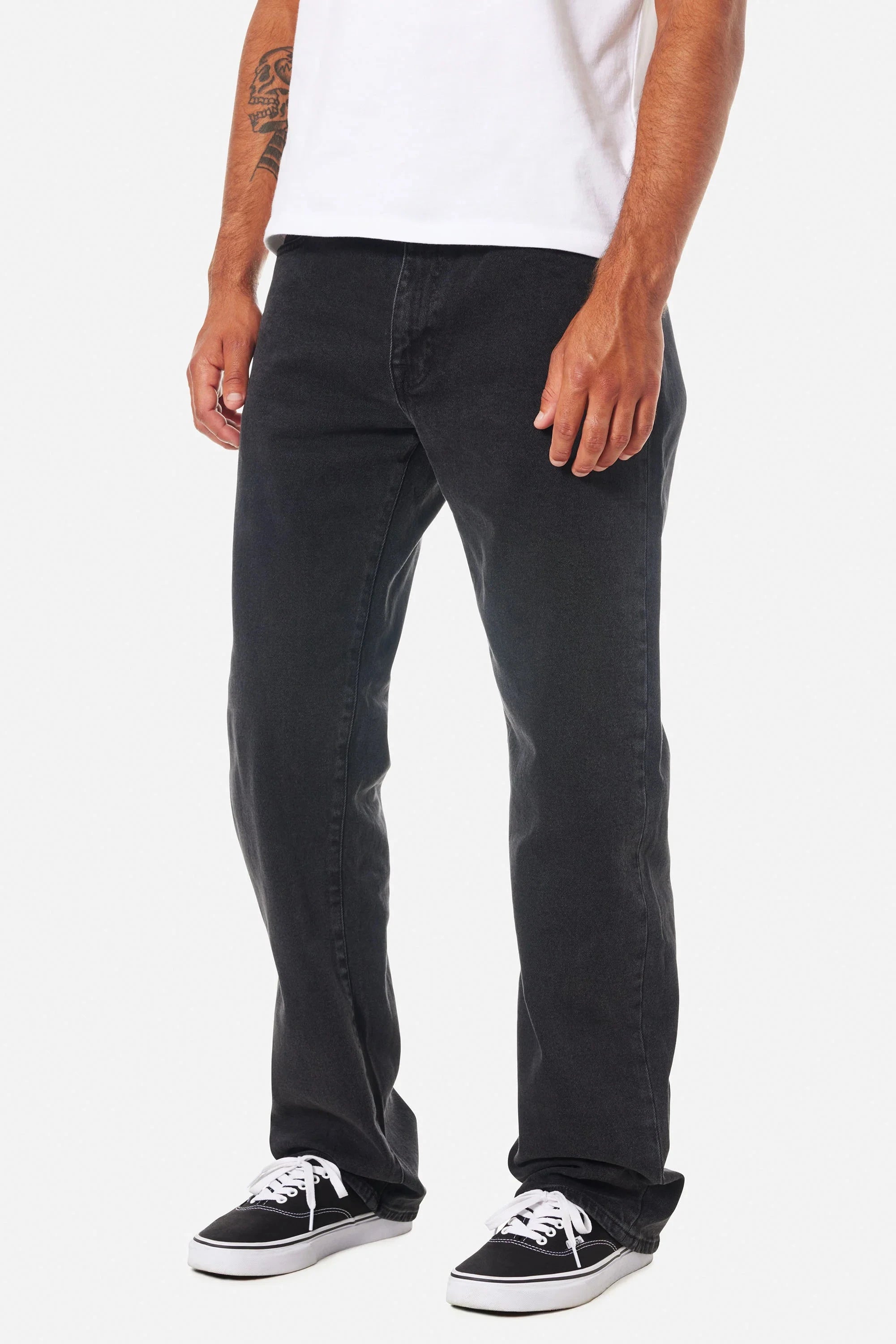 GEORGE 64 RELAXED - Washed Black Men's Jeans & Trousers Katin 
