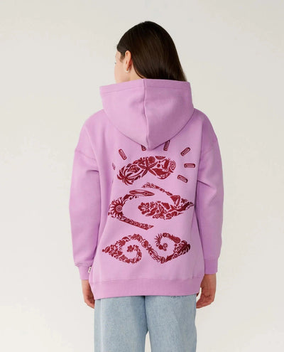 Girls Sunkissed Search Hood - Lilac Children's Hoodies Rip Curl 