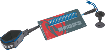 Global Bodyboard Coil Leash (Wrist) Leashes Alder Blue 