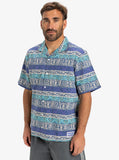 Global Heat Unisex Shirt - Aqua Sky Men's Shirts & Polos Quiksilver 