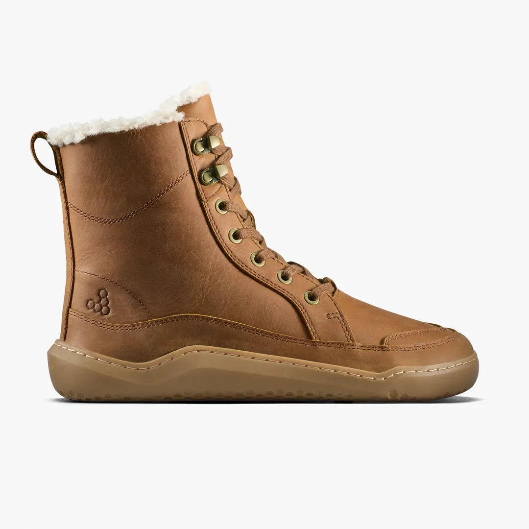 Gobi Boot II Warmlined Women's - Bark Leather Women's Flipflops,Shoes & Boots Vivobarefoot UK4 