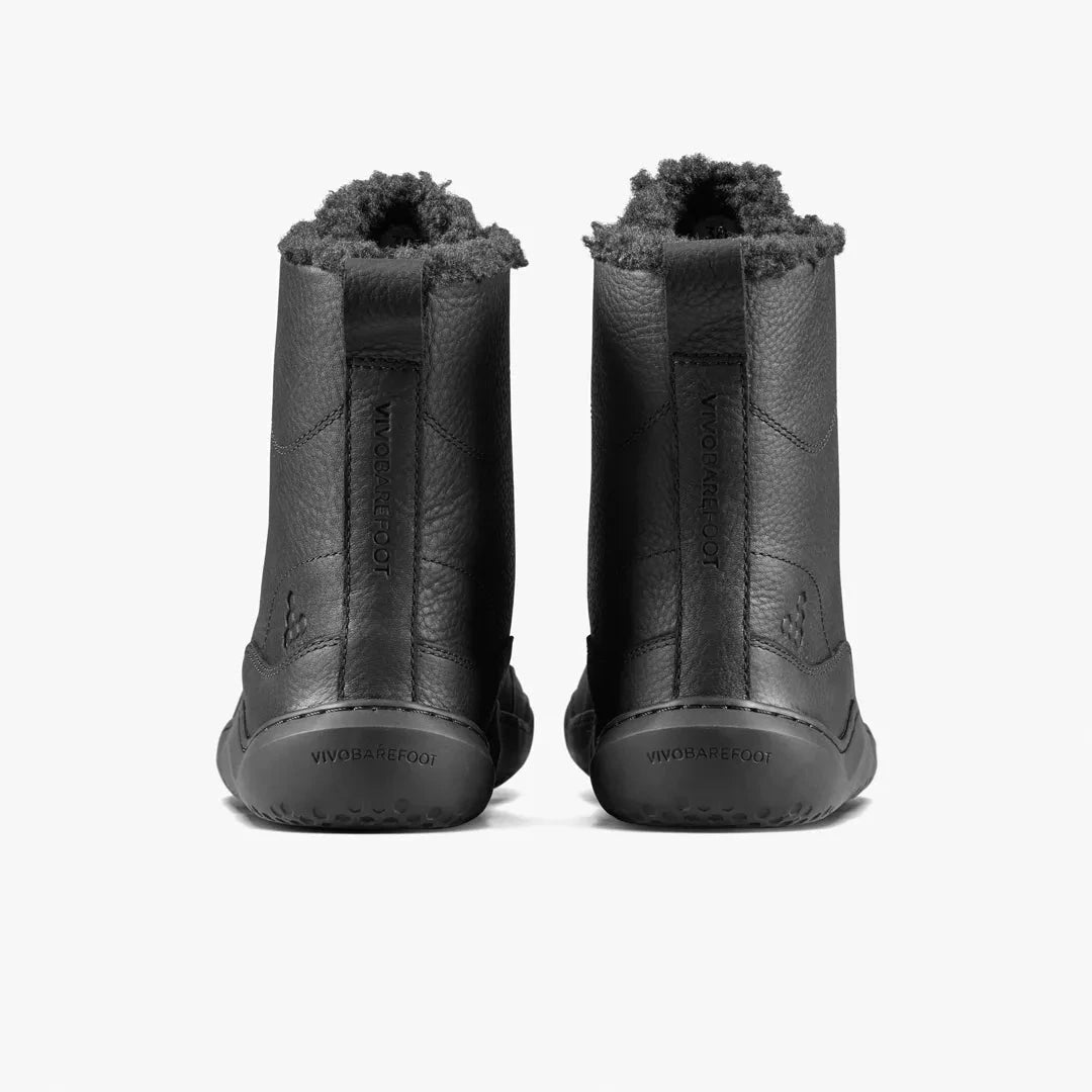 Gobi Boot II Warmlined Women's - Obsidian Leather Women's Flipflops,Shoes & Boots Vivobarefoot 