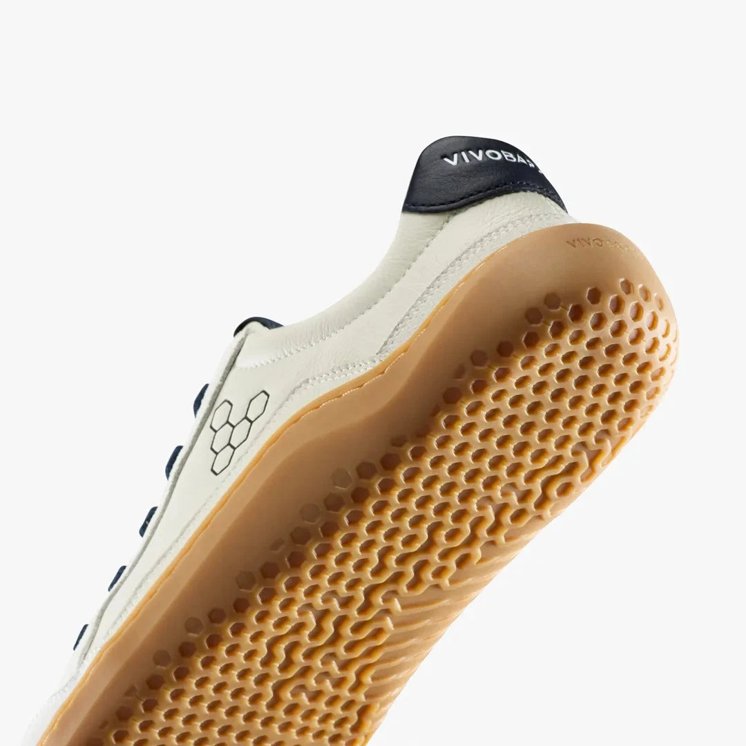 Gobi III Sneaker Leather Mens - Limestone/ Seaborne Men's Shoes & Flip Flops Vivobarefoot 