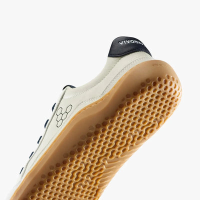 Gobi III Sneaker Leather Mens - Limestone/ Seaborne Men's Shoes & Flip Flops Vivobarefoot 