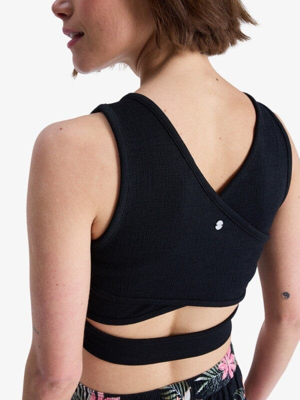 Good Keepsake Crop Top - Black Women's T-Shirts and Vest Tops Roxy 