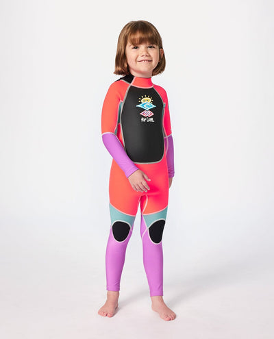 Groms Omega Easy On/Off - Hot Pink Children's Wetsuits Rip Curl 2 