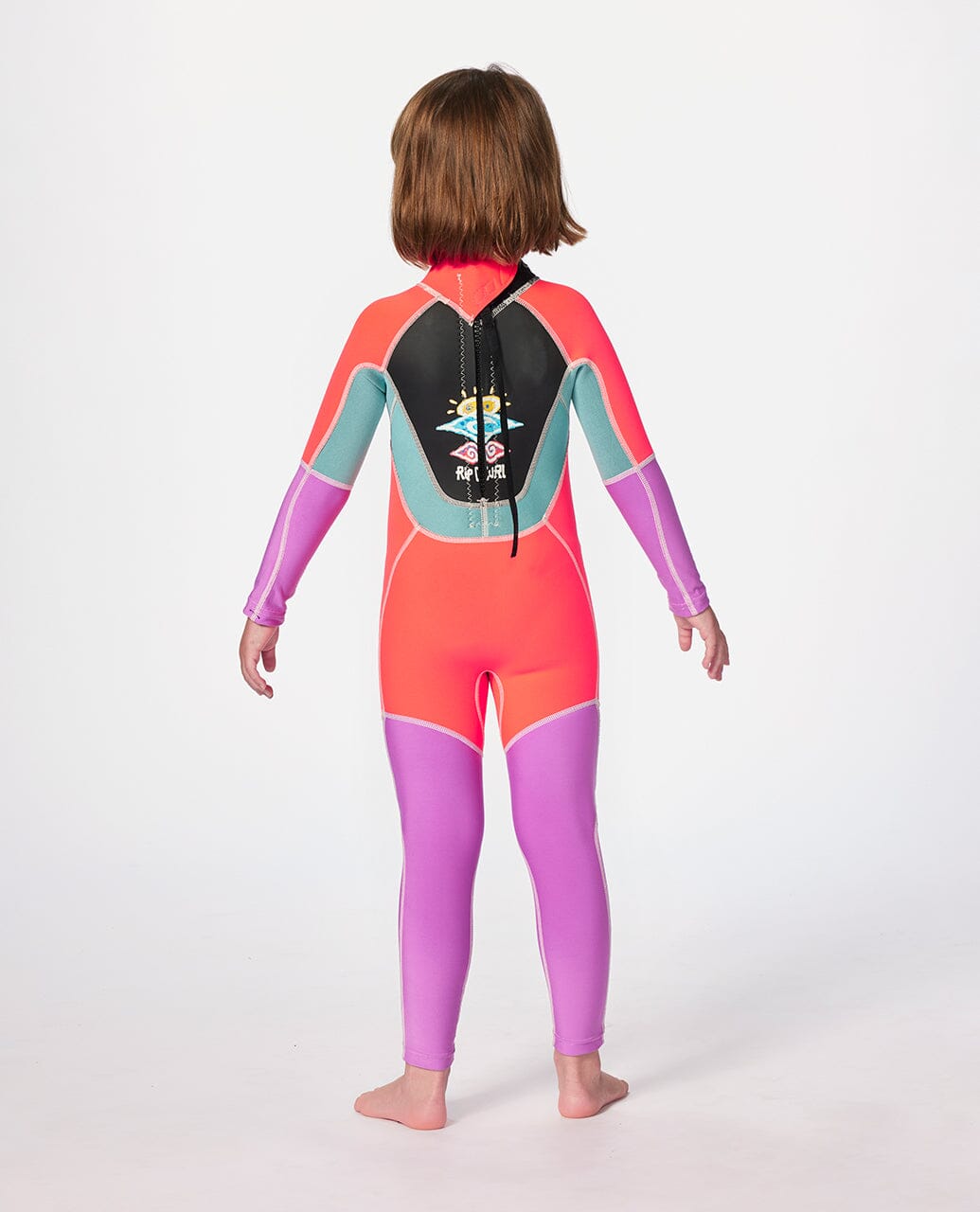 Groms Omega Easy On/Off - Hot Pink Children's Wetsuits Rip Curl 