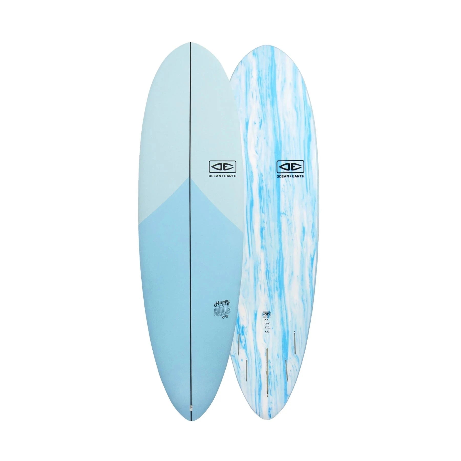 Happy Hour Epoxy Soft 7'0" - Sky Surfboard Ocean & Earth 