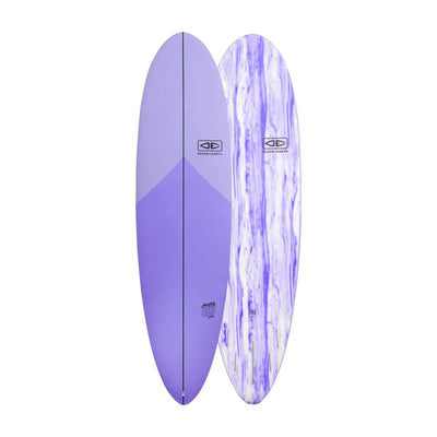 Happy Hour Epoxy Soft 7'0" Surfboard Ocean & Earth Violet 