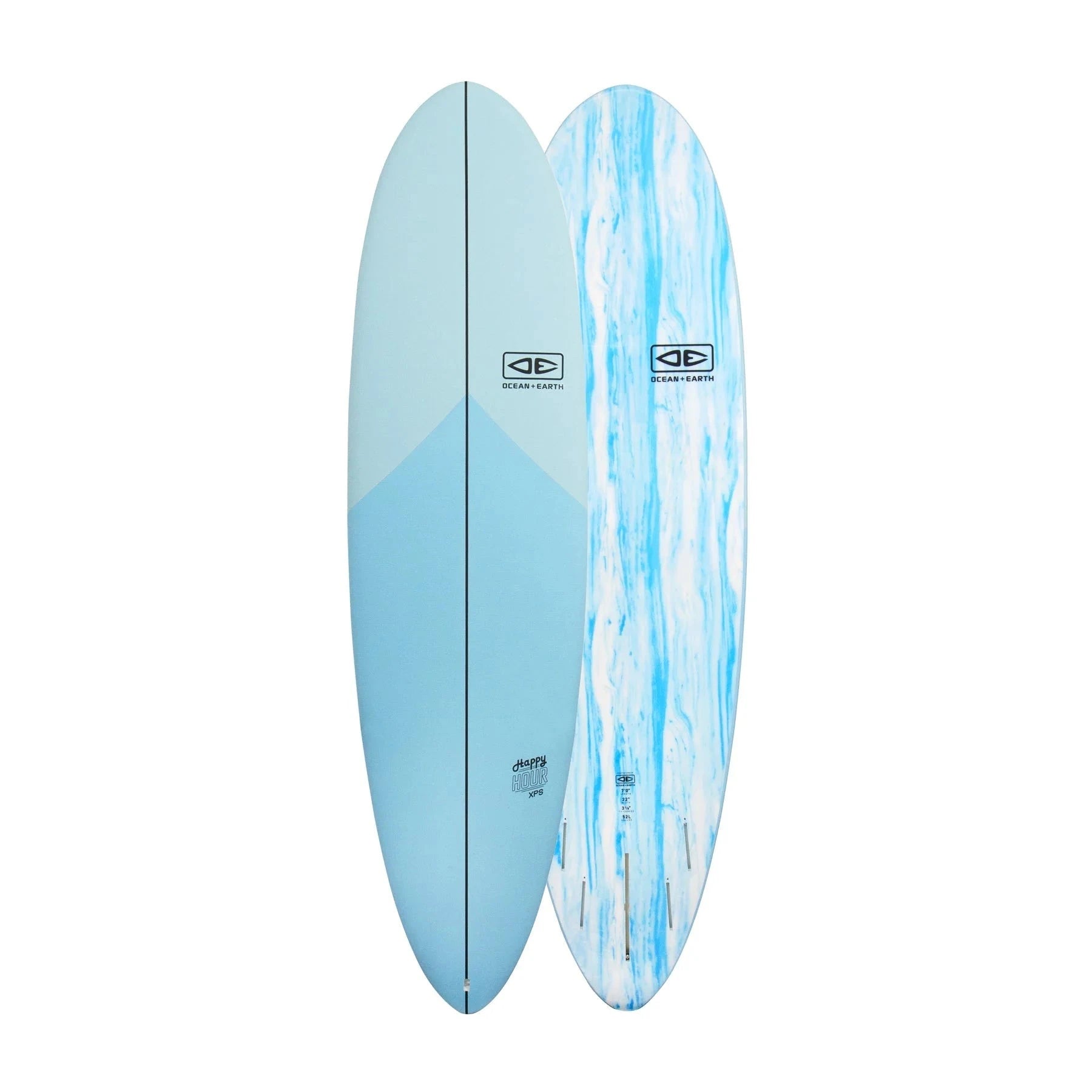 Happy Hour Epoxy Soft 7'6" - Sky Surfboard Ocean & Earth 