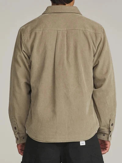 Harold Corduroy Shirt Jacket - Khaki Men's Shirts & Polos Katin 