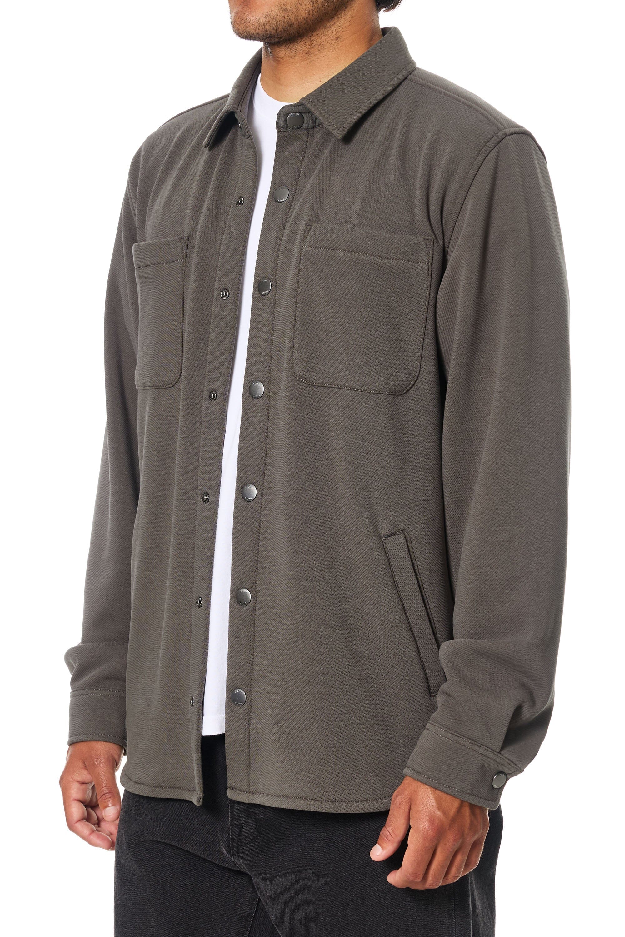 Harold Fleece Jacket - Lead Men's Shirts & Polos Katin 