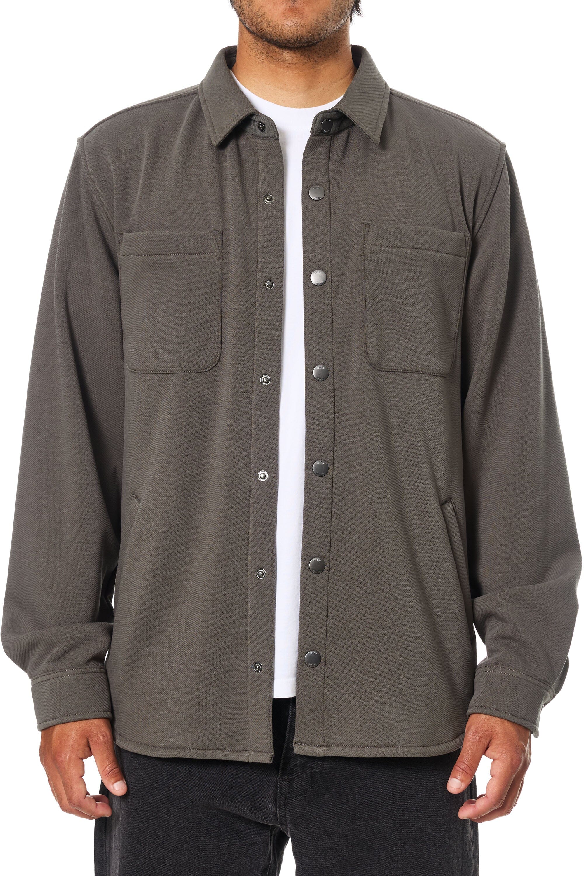 Harold Fleece Jacket - Lead Men's Shirts & Polos Katin M 