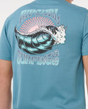 Hazed And Tubed Tee - Storm Blue Men's T-Shirts & Vests Rip Curl 