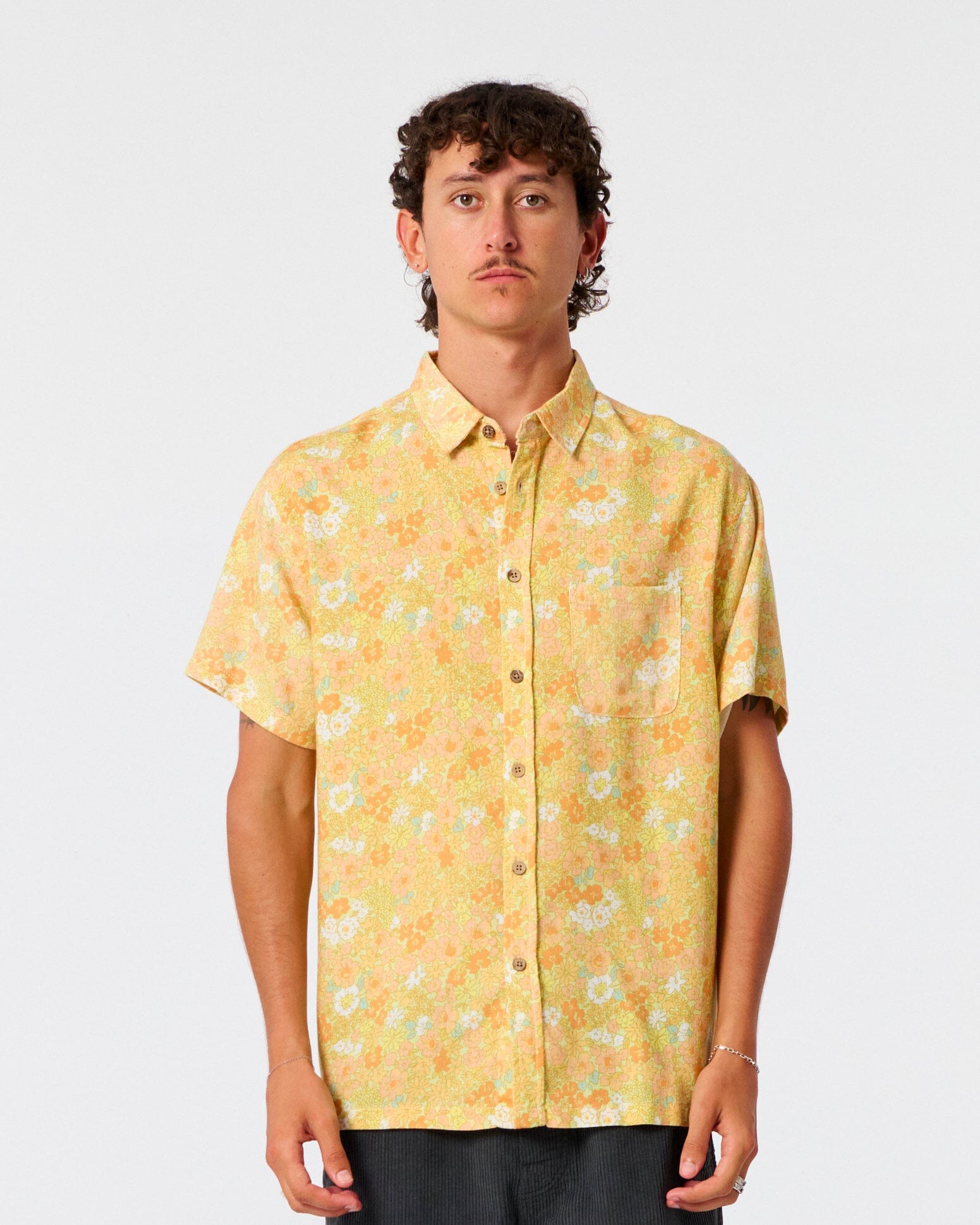 Hazed Floral Shirt Men's Shirts & Polos TCSS S 