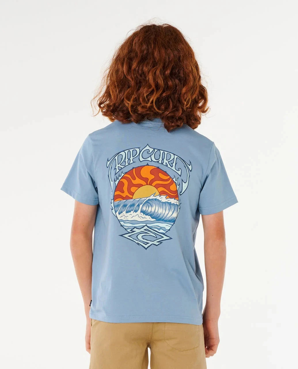 Hazy Days Tee Boy - Faded Denim Children's Tees Rip Curl 