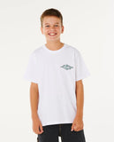 Hazy Days Tee Boy - White Children's Tees Rip Curl 8 