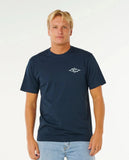 Hazy Days Tee - Dark Navy Men's T-Shirts & Vests Rip Curl 