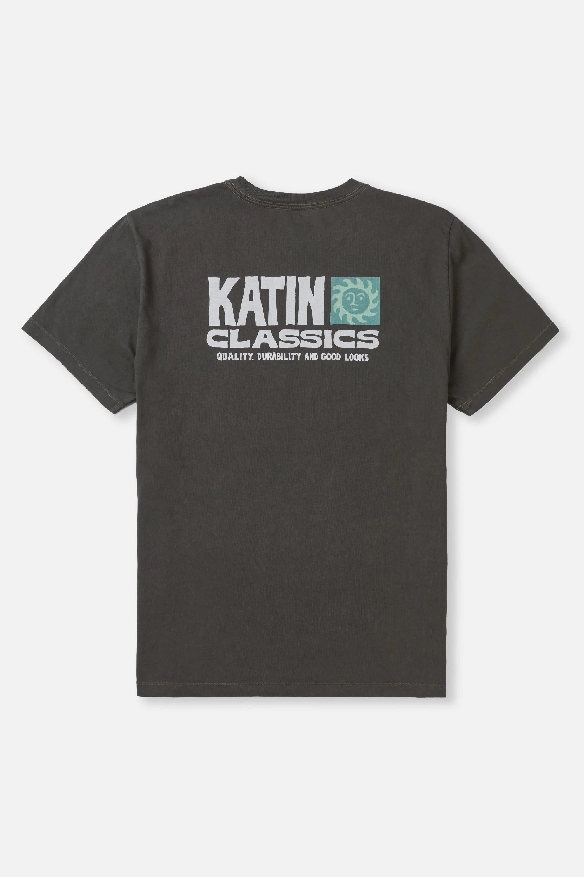 Helios Tee - Lead Men's T-Shirts & Vests Katin 