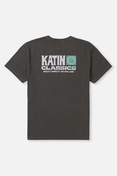 Helios Tee - Lead Men's T-Shirts & Vests Katin 