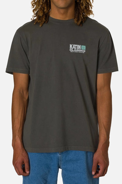 Helios Tee - Lead Men's T-Shirts & Vests Katin 