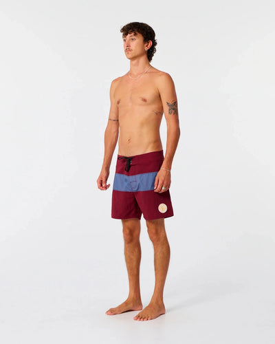 Heritage 16" Boardshort - Maroon Men's Shorts & Boardshorts TCSS 