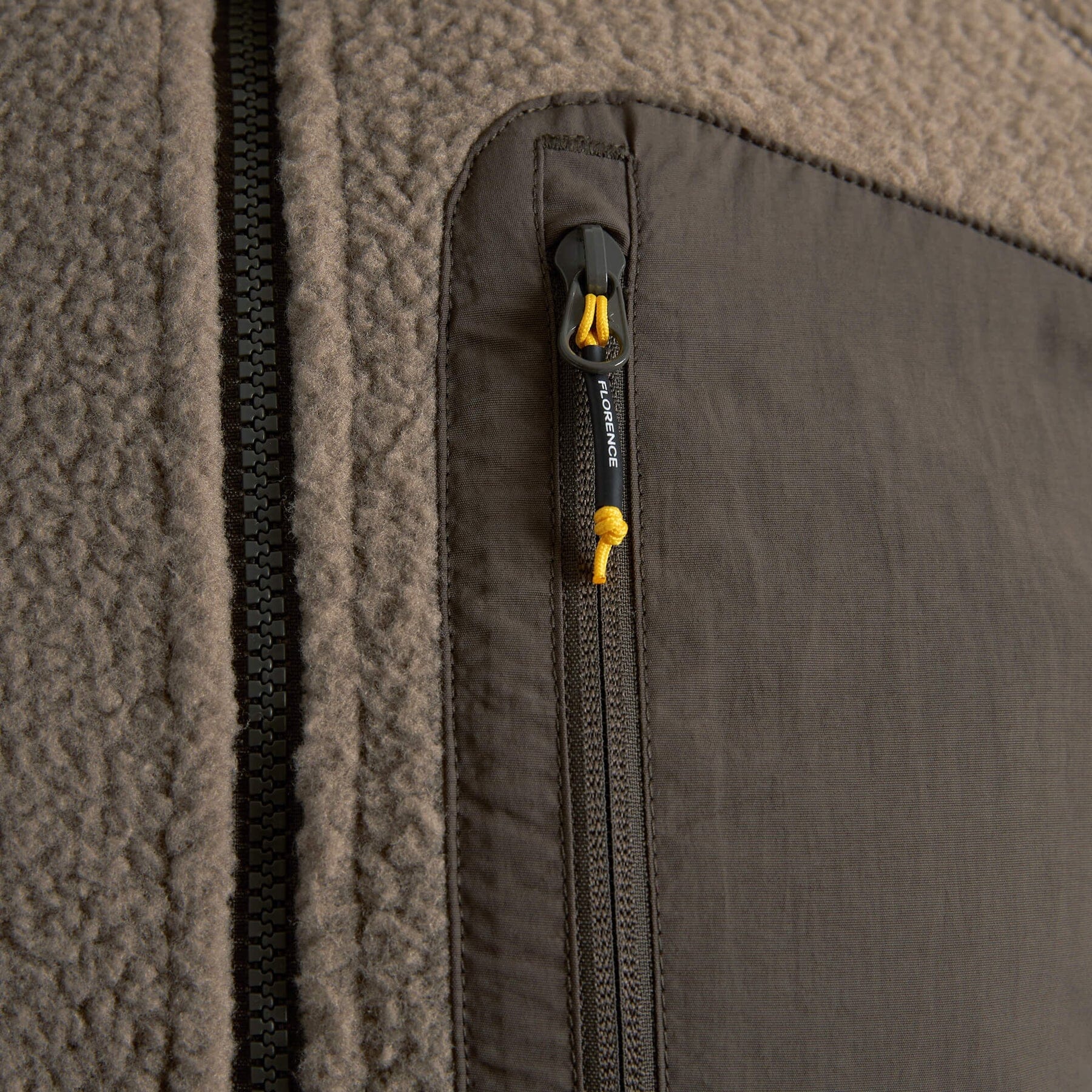 High Pile Utility Fleece Jacket - Pumice Men's Hoodies & Sweatshirts Florence Marine X 