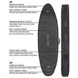 Hypa Shortboard Travel Cover - 7'0" 3 Board Board Bags Ocean & Earth 