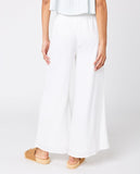 Ibiza Wide Leg Pant - White Women's Jeans & Trousers Rip Curl women 