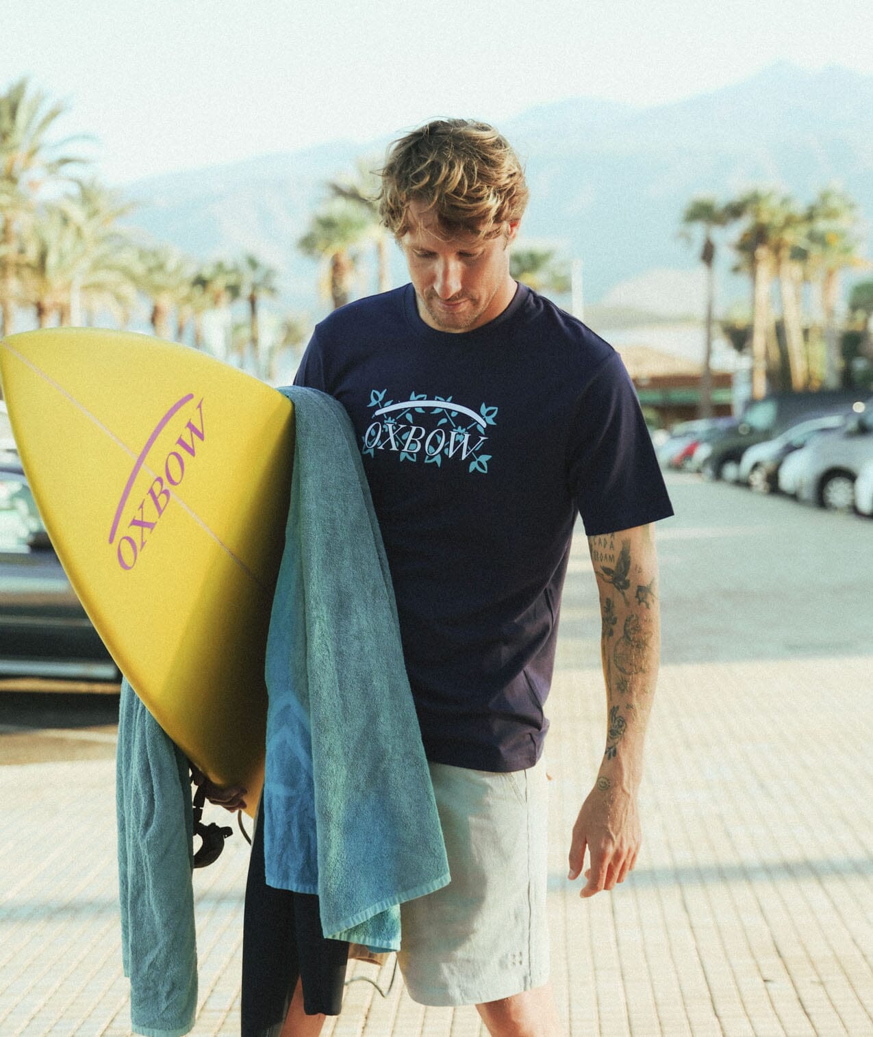 Icon Tee - Deep Marine Men's T-Shirts & Vests Oxbow 