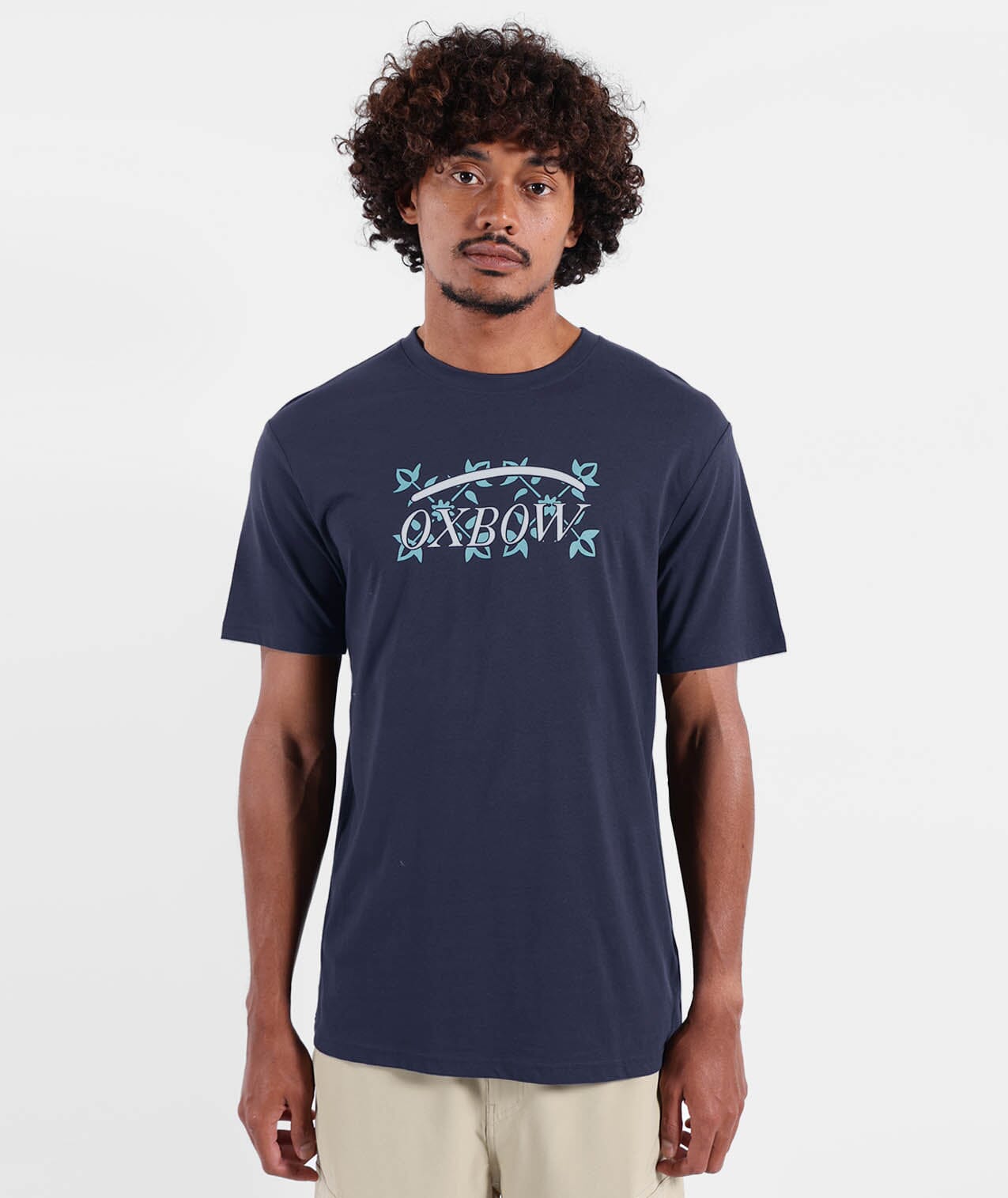 Icon Tee - Deep Marine Men's T-Shirts & Vests Oxbow S 