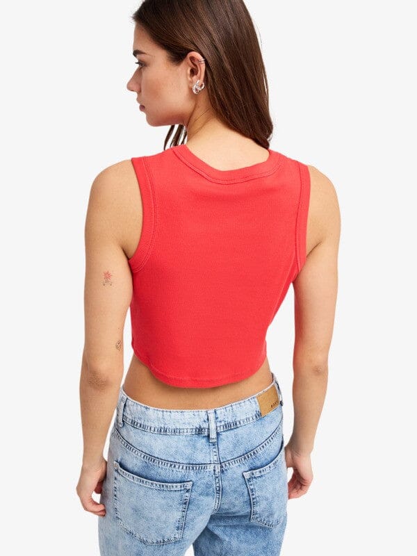 Iconic Days Vest Top - Hibiscus Women's T-Shirts and Vest Tops Roxy 