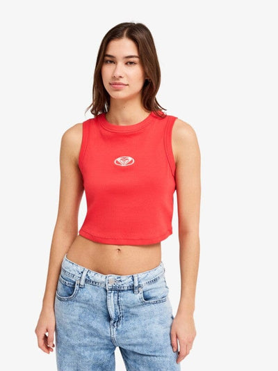 Iconic Days Vest Top - Hibiscus Women's T-Shirts and Vest Tops Roxy XS 