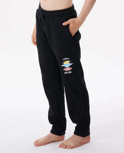 Icons Of Surf Track Pant Boys - Black Children's Clothing Rip Curl 