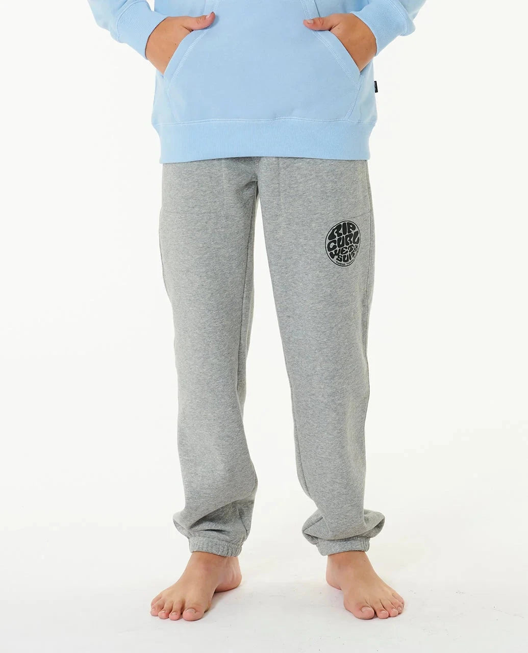 Icons Of Surf Trackpant Boy - Grey Marle Children's Clothing Bathsheba Surf 