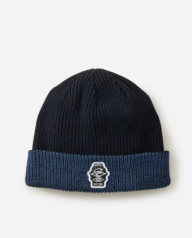 Icons Reg Beanie - Black/Navy Men's Hats,Caps&Beanies Rip Curl 