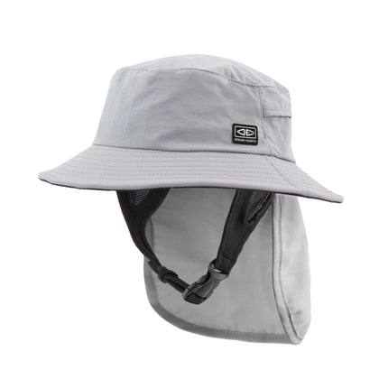 Indo Stiff Peak Surf Hat - Grey Men's Hats,Caps&Beanies Ocean & Earth 
