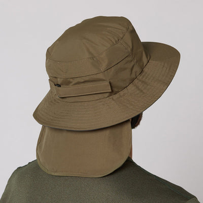 Indo Stiff Peak Surf Hat - Olive Men's Hats,Caps&Beanies Ocean & Earth 