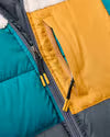 Inspire Insulated Hooded Jacket - Charcoal/Mediterranean Women's Jackets Passenger 